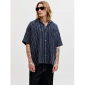 Jack & Jones Ebradley Striped Resort Kurzarmhemd