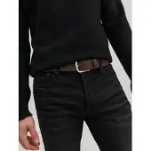 Jack & Jones Ledergürtel "JACHARRY BELT NOOS"