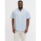 Jack & Jones Breeze Linen Plus Size Kurzarmhemd