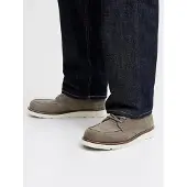Jack & Jones 12277561_2262_41, Stiefel, Grau, Rundzeh, Schnürverschluss, Gummi, Mikrofaser