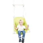 Roba Hängematte "Hängesitz, grün", grün, Hängematten, KinderB:30cm H:28cm L:61cm, Hängematte, mitwachsende Babyschaukel mit Bauchgurt & Polster, B:30cm H:28cm L:61cm