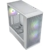 FSP M330-WA Gehäuse Midi Tower mITX, mATX, ATX Weiß ARGB, Midi Tower, PC, Schwarz, ATX, micro ATX, Mini-ITX, Heimbüro, Multi