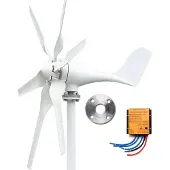 OEM Windkraftgenerator, effiziente Energieumwandlung, benutzerfreundliches Design, 800W 6 Klingen MPPT, 12V-b