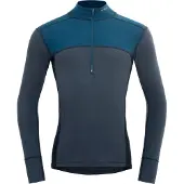 Devold - Lauparen Merino 190 Zip Neck - Merinounterwäsche Gr XXL blau