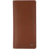 Golden Head Leder Ausweisetui Polo RFID Protect Brieftasche mit RV 4042 Cognac braun