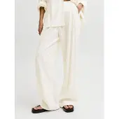 Jack & Jones Jxalmira Linen Blend Hw Pant WVN Ln