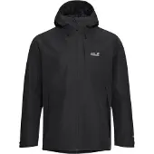 Jack Wolfskin Herren Flextrail 2L Regenjacke black XXL