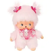 Monchhichi Kuschelpuppe Bebichhichi Cherry Blossom - 16 cm Spielzeug