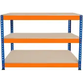 Monster S-Rax 3 stufige Werkbank - 120cm x 60cm x 90cm