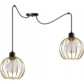 Light hom Deckenleuchte Kronleuchter Golden Spider Loft