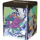 Pokémon Stacking Tin Sammelkarten-Display der Karmesin & Purpur Edition versiegelt