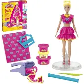 Play-Doh Barbie Knete mit Puppe Rüschen & Schleifen