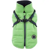 Puppia Authentische Winterweste, Mountaineer II, Small, grün