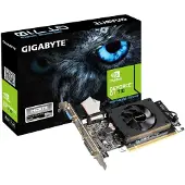 Gigabyte GV-N710D3-2GL, GeForce GT 710, 2 GB, GDDR3, 64 Bit, 4096 x 2160 Pixel, PCI Express 2.0