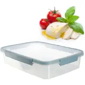 Curver Smart-Fresh-Eco - Frischebox - 3,5L - Grau/Transparent - (3er-Set)