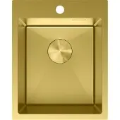 Mexen Solix Edelstahlspüle 1-beckig 400 x 500 mm, gold - 6406401000-55