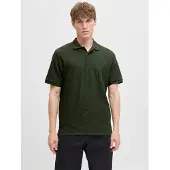 Jack & Jones Poloshirt "JJEAUSTIN POLO SS NOOS" Materialmix, regular fit