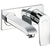 Hansgrohe Metris Waschtischmischer Unterputz Fertigset Chrom kurzer Auslauf