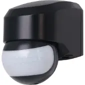 Kopp 823805017, Infrarotsensor, Verkabelt, 12 m, Wand, Schwarz, IP44