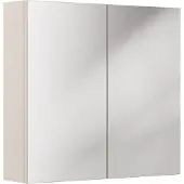 Fargo Badezimmerschrank mit Spiegel 80 cm Kaschmir 2 Türen modern