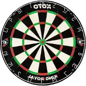 Markenlos Dartboard Professionell - KOTO King Royal, Hochwertiges Material