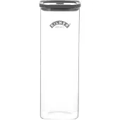 Kilner Glas-Vorratsbehälter "Fresh Storage" 2 l, (LxBxH): 29x10x10 cm transparent / grau