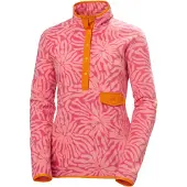 Helly Hansen Strickfleece-Pullover "MARIDALEN PRINTED FLEECE", Damen, Gr. M, coral almond, Obermaterial: 100% Polyester, Pullover Strickfleece-Pullover, für Erwachsene, in den Größen XS bis XL
