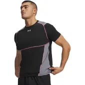 Under Armour HG Elite Fitted SS black reflective (010) XS