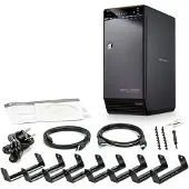 Fantec QB-X8US3R 8 x Gesamtzahl Einschübe DAS-Speichersystem - Serial ATA - eSATA, USB 3.0 - RAID-Unterstützung