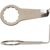 Fein Schneidmesser L-Form verzahnt, 2-Stück - 63903207012