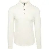 Profuomo Longsleeve Polo Off White