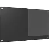 Syfax Küchenrückwand Dunkelgrau 90 x 50 cm Gehärtetes Glas