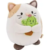 Mymochi Wütende Katze Mit Kaktus-kuscheltier 27 Cm