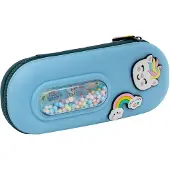 Astra Schaumstoff-Federmäppchen Eva 3D Kitty Blue