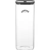Kilner Glas-Vorratsbehälter "Fresh Storage" 3,5 l, (LxBxH): 31x10x10 cm transparent / grau