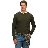 Superdry Vle Mid Weight Henley Langarm-t-shirt