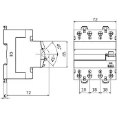 Gewiss GWD4539 GWD4539 Fehlerstrom-Schutzschalter 63 A 400 V