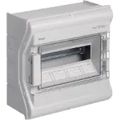 Hager VE112PN Kleinverteiler, vector, APV, IP65, 12PLE, UV-stabil, m. metr. Leitungseinführung