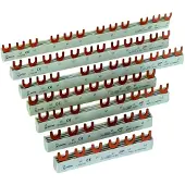Eaton 291464 Phasenschiene, 1Ph, 16qmm, Gabel, 2TE EVG-16/1PHAS/2MODUL - 40 Stück