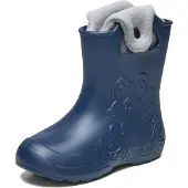 Ladeheid Eva Kinder Gummistiefel Regenschuhe gefüttert (Marineblau, 30/31) LA-CA-04