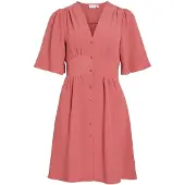 Vila Viskov Kurzärmeliges Minikleid