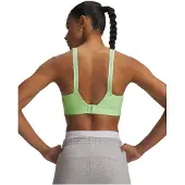 Under Armour Infinity Mid 2.0 Bra green mod gray (712) A-C Left