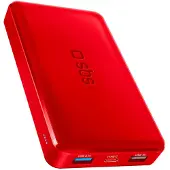 SBS Powerbank fast charge mit 10.000 mAh und 2 USB
