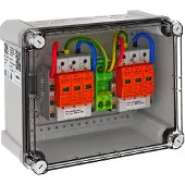 Obo Bettermann OBO 5088410 Generatoranschlusskasten 2x1 PV-String auf 2 WR-MPP 900V DC lichtgrau RAL 7035 PVG-BC 900K 110