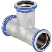 Geberit T-Stück Mapress d= 42mm, egal, LABS-frei, Edelstahl