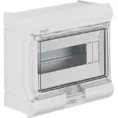 Hager VE110SN Kleinverteiler, vector, APV, IP65, 10 Modul, UV-stabil, ohne Leitungseinführung