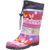 Beck M dchen Eule Gummistiefel, Mehrfarbig, 32 EU