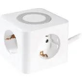 Vivanco VIVancoWürfel Mit Schuko-Steckdosen, 2X USB-A Und 1X USB-C