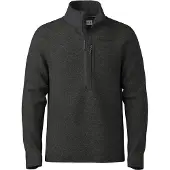 Smartwool - Second Cut Fleece 1/2 Zip - Fleecepullover Gr L schwarz