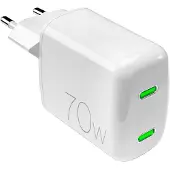 Puro Minipro 70W GAN-Wandladegerät Mit 2 USB-C-Anschlüssen